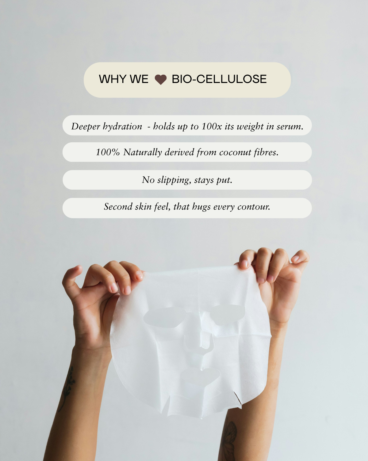 Bio-Cellulose Weekly Treatment for Deep Hydration